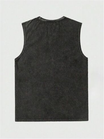 VIPWOLF Men's Vintage Graphic Tank Tops Summer Crew Neck Sleeveless Shirts Streetwear in Saudi Arabia