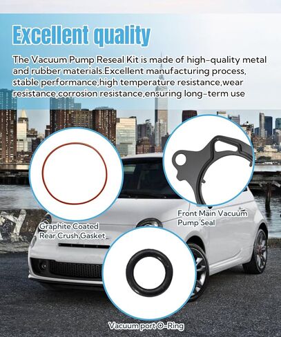 طقم ختم إعادة بناء مضخة الفراغات لمحركات Fiat Jeep 1.4L 1.3L ، تناسب Dodge Dart ، يحل محل الجزء 68120415AA ، 55233645 in Kuwait