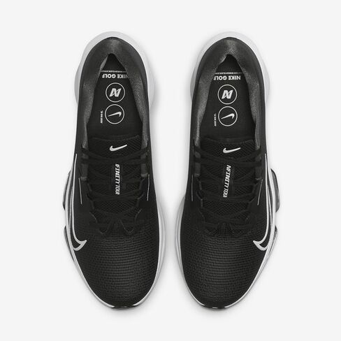 Nike Infinity Tour 2 أحذية الجولف (FD0217-002 ، الأسود/البخار الأخضر/الرمادي الحديد/الأبيض) الحجم 11 in Saudi Arabia
