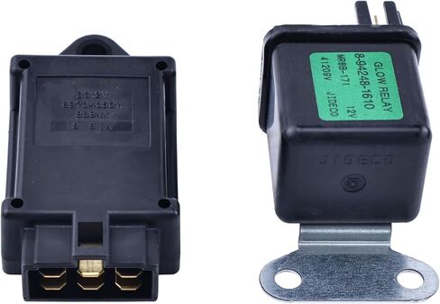 Glow Relay Controller Kit 16415-65600 16415-65660 Compatible with Kubota D722 D902 D905 D1005 D1105 V1305 V1505 L2900DT L3010DT L3300DT L3600DT in Saudi Arabia