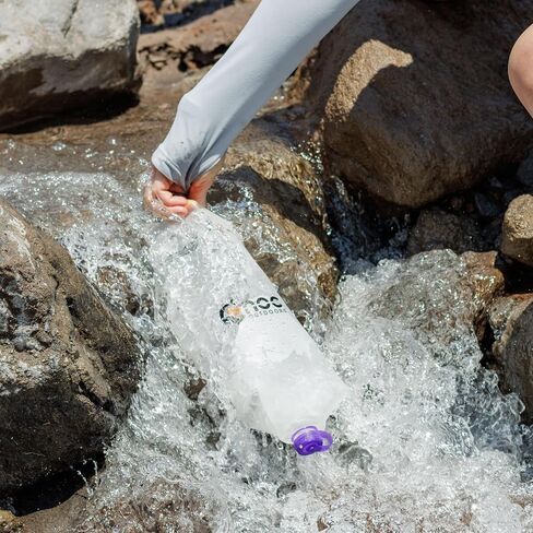 Cnoc Outdoors VectoX 2L Durable Water Container, 28mm Thread, Purple… in Saudi Arabia