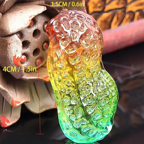 5Pcs Fake Peanut Shell Craft Decor Lifelike 3D Nut Acorn Figurines for Thanksgiving Party Favors, Bowl Paperweight Gift in Saudi Arabia