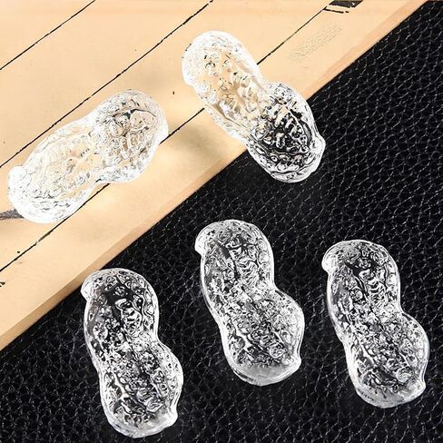 5Pcs Fake Peanut Shell Craft Decor Lifelike 3D Nut Acorn Figurines for Thanksgiving Party Favors, Bowl Paperweight Gift in Saudi Arabia