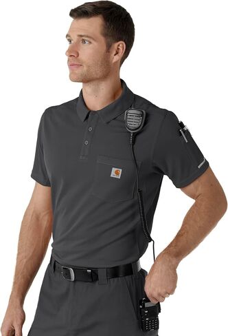 Carhartt Men's V-Neck Shirttail Scrub Top in Saudi Arabia