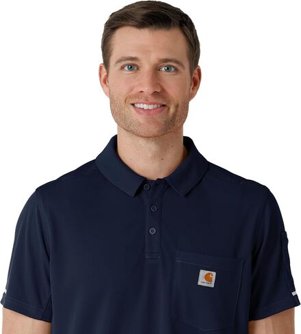 Carhartt Men's V-Neck Shirttail Scrub Top in Saudi Arabia
