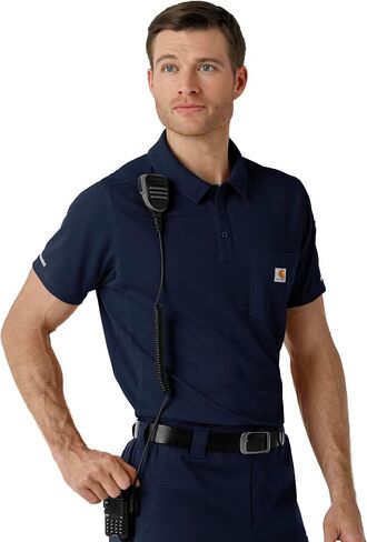 Carhartt Men's V-Neck Shirttail Scrub Top in Saudi Arabia