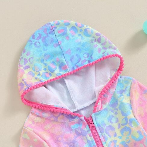 Girls Swim Cover Up Toddler Summer Swimsuit Coverup Kids Hooded Beach Towels Bathing Suit Wrap in Kuwait