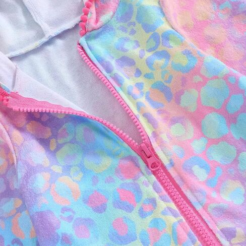 Girls Swim Cover Up Toddler Summer Swimsuit Coverup Kids Hooded Beach Towels Bathing Suit Wrap in Kuwait