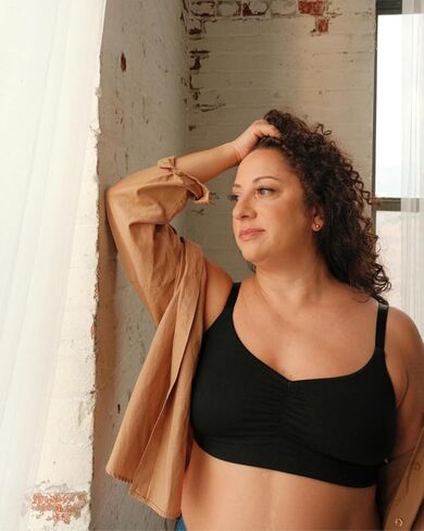 AnaOno Full Coverage Post-Surgery Bra - Medium Support Mastectomy Bras with Pocketed Cups for Lightweight Breast Forms in Kuwait