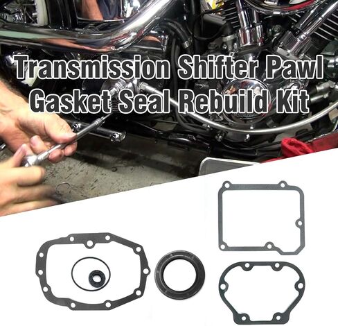 78-461A Transmission Shifter Pawl Gasket Seal Rebuild Kit, Replacement for Harley 5 and 6-Speed Models Replacement for Ultima 5 and 6-Speed Models, Replaces 95-791 in Saudi Arabia
