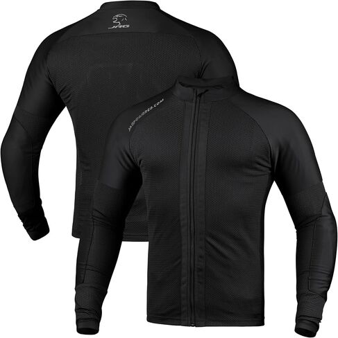 J.A.G. Motorcycle Mesh Shirt for Men with CE Certified Protective Padded Armors | All Season Motorcycle Riding Shirt in Saudi Arabia