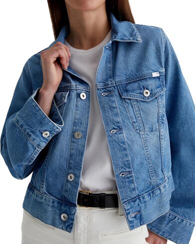 Women's Isa Cropped Trucker Jacket in Saudi Arabia