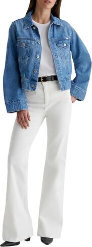 Women's Isa Cropped Trucker Jacket in Saudi Arabia