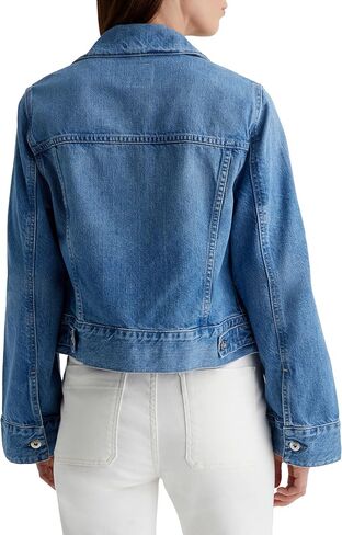Women's Isa Cropped Trucker Jacket in Saudi Arabia