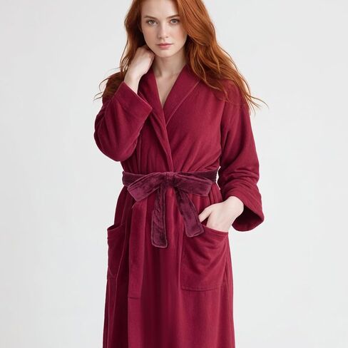 Robe Belt,180 x 4.5cm/70.9 x 1.8 in Robe Belt Replacement,Grey/White Robe Tie,Unisex Flannel Hotel Thick Waist Belt in Kuwait