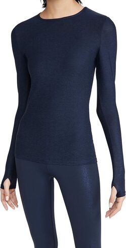 Beyond Yoga Women's Featherweight Classic Crew Pullover in Kuwait