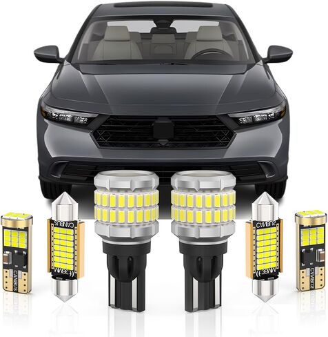 BMT XMS LED LED LID INTRIOR LIGHT PRESSION for Honda Accord Sedan Coupe 2013-2023،6000K LIGH in Kuwait