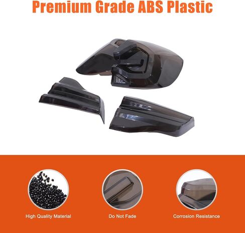 Smoked Tail Light Covers Compatible with BMW X3/iX3/X3M G01 G45 Car Taillight Protection Cover Rear Light Guards Exterior Accessories (2022-2025) in Saudi Arabia