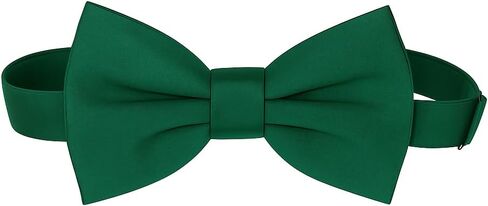 Oliver George Bow Ties for Men Solid Color Pre-Tied Adjustable Bow Tie Classic Formal Bowties for Wedding Suit Tuxedo in Saudi Arabia