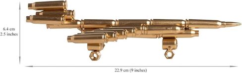 Military Army Tank Metal Sculpture Made with Brass Bullet Shell Casing 5.5" in Saudi Arabia