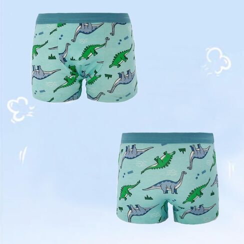Boys' and Toddler Cotton Boxer Briefs Kids Underwear 8-Pack in Saudi Arabia