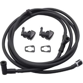 XQSMWF Windshield Washer hose Jet Fluid Spray Nozzles Repair Kit fit for Ford F250 F350 F450 F550 Super Duty 2011-2016 Windshield Washer Nozzles Kit Wiper Spray Nozzle #BC3Z-17603-A BC3Z-17K605-B