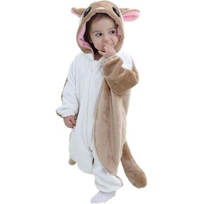 Unisex Baby Costume,Baby Flannel Animal Halloween Home Clothing