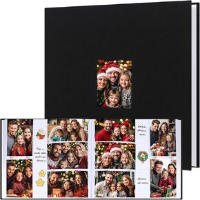 Photo Album 4x6 600 Photos with Writing Space Large Capacity 4x6 Photo Album Linen Cover with Front Window, 4x6 Picture Album, 600 Photos 4x6 Photo Album Book for Wedding Family Baby Pictures (Pink)