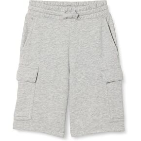 Amazon Essentials Boys' Terry Cargo Sweat Shorts