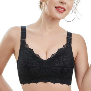AILIVIN No Wire Plus Size Full Coverage Unpadded Minimizer Comfortable Women's Bra