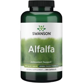 Swanson Alfalfa 500 MG 360 CAPS