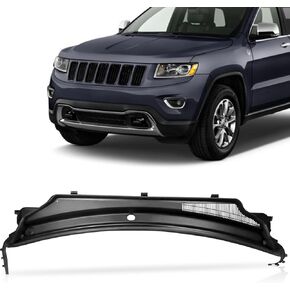 PartsFlow Windshield Wiper Cowl Front Upper Cowl Panel Replace For 2011 2012 2013 2014 2015 Jeep Grand Cherokee Insert Panel Grille Top Deflector