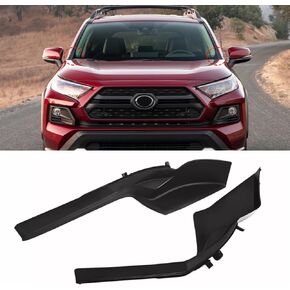 Moonlinks 2PCS Front Windshield Wiper Side Cowl Cover Compatible with Toyota RAV4 2019 2020 2021 2022, Wiper Cowl Extension Cover Trim Left Driver & Right Passenger Side for 53866-0R070/53867-0R070