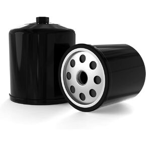 2 Pack motorcycle oil filter for Harley Davidson Motorcycles, road glide accessories，KN171B