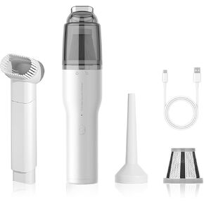OOYY Cordless Handheld Car Vacuum Cleaner, Cordless Handheld Dual Function Vacuum and Blower, Powerful Portable Dust Buster for Home, Car
