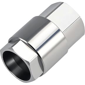 CNC 1/2 '' Drive High Pressure Oil Nipple Cup Ball Ball Tube Rail Rail Kit Kit includ incloft reveval socket أداة متوافقة مع 2003-2007 Ford 6.0L Diesel F-250 F-350 F-450 Super Duty
