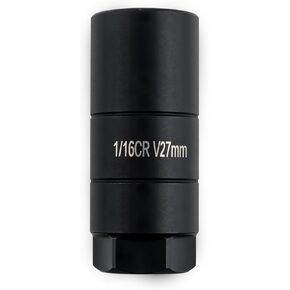 Oil Pressure Sensor Socket,Hexagonal Drive-27mm Socket Socket for Removing Oil Sending Unit,Heavy Duty Chrome Molybdenum Steel 1 1/16 Socket Fits 3/8" Drive,1 1/8" Hex Wrench (Black)