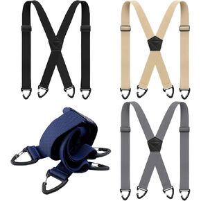 Sintege 4 PCS x Back Hidden Recementers حمالات المشي لمسافات طويلة للخدمة الثقيلة قابلة للتعديل تحت ملابس غير مرئية
