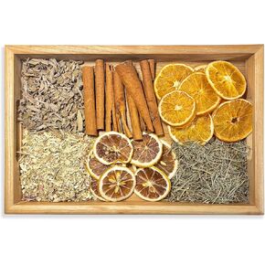 Spa Time Simmer Pot Potpourri – Stress Relief with Cinnamon, Lemongrass, Orange, Lemon, Rosemary, and Sage – Perfect for Simmer Pot Mix Set, Self-Care, Gift for Mothers Day, Christmas