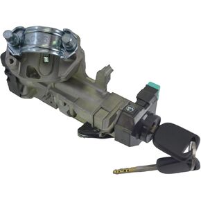 PT Auto Warehouse ILC-686 - Ignition Switch with Lock Cylinder - with Keys, for Vehicles with Automatic Transmission (Replaces 06351-SDA-A70, 06351SDAA70)