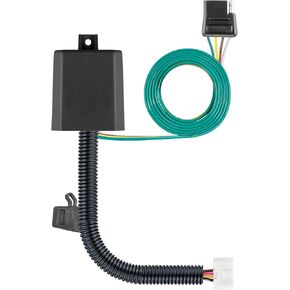 CURT 56547 Vehicle-Side Custom 4-Pin Trailer Wiring Harness, Fits Select Acura MDX