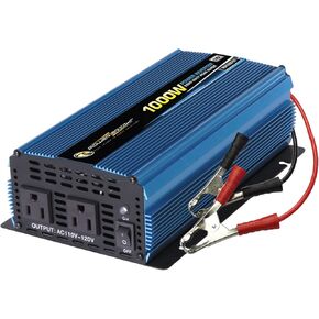3000 Watts Power Inverter 12V DC to 120V AC Converter for RV, Truck, Off-Grid Inverter, Easy to Install Car Inverter, Dual 110V AC Outlets - Installation Kit Included - ETL Approved