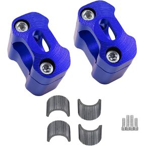دراجة نارية عالمية 1-1/8 "(28 ملم) 7/8" (22 مم) CNC المقبض المقبض من CNC مقبض مقبض مقبض قابلة للتعديل مشابك الدهون الدهون من أجل exc klx kxf yzf crf xr sx sxf yz دراجة دراجة دراجة نارية الأوساخ (أحمر)