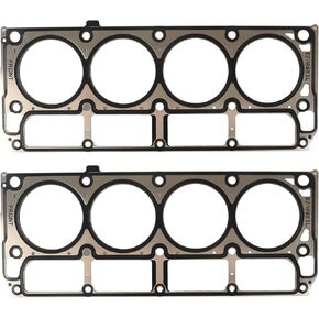 2PCS Cylinder Head Gasket MLS لـ LS1/LS6 LS 4.8L 5.3L 5.7L 2002-2014 استبدال 12589226 12498544 12565390 12573949 متوافق مع Chevy Buick Pontiac GMC Hummer SAAB