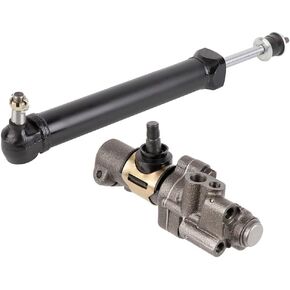 Power Steering Control Valve (w/ 4 Hose Port) & Ram Assist Cylinder (w/ 2 Hose Port) For Chevy Corvette 1963-1983 C2 C3 - BuyAutoParts 89-60011TW New