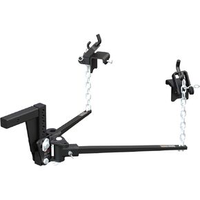 CURT 17352 Deep Drop Trunnion Weight Distribution Hitch, Up to 10K, 2-Inch Shank