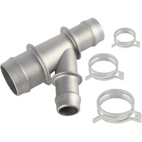 ZNB 15792820 Heater Hose Connector for Cadillac Escalade 2002-2004 for Chevrolet Silverado 2001-2007 for GMC Yukon 2001-2004 Replace 15032062 15151873 15151875