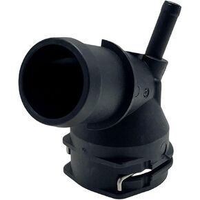 Upper Radiator Coolant Hose Connector 3C0122291D Compatible with A3 S3 TT Beetle CC Eos Golf Jetta Passat CC