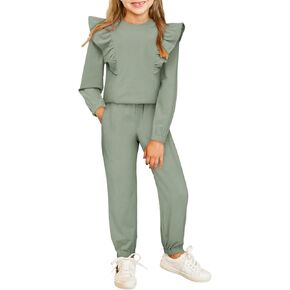 blibean Girls 2025 Fall Clothes Sets Kids Sweat Outfits Size 6-15 Years Old