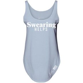 Grunt Style Swearing Helps Women's Flowy Tank